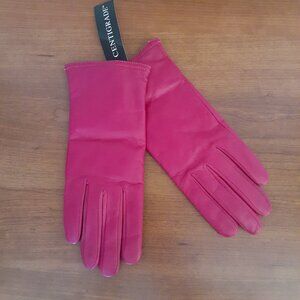 Centigrade Cashmere Lined Leather Gloves NWT